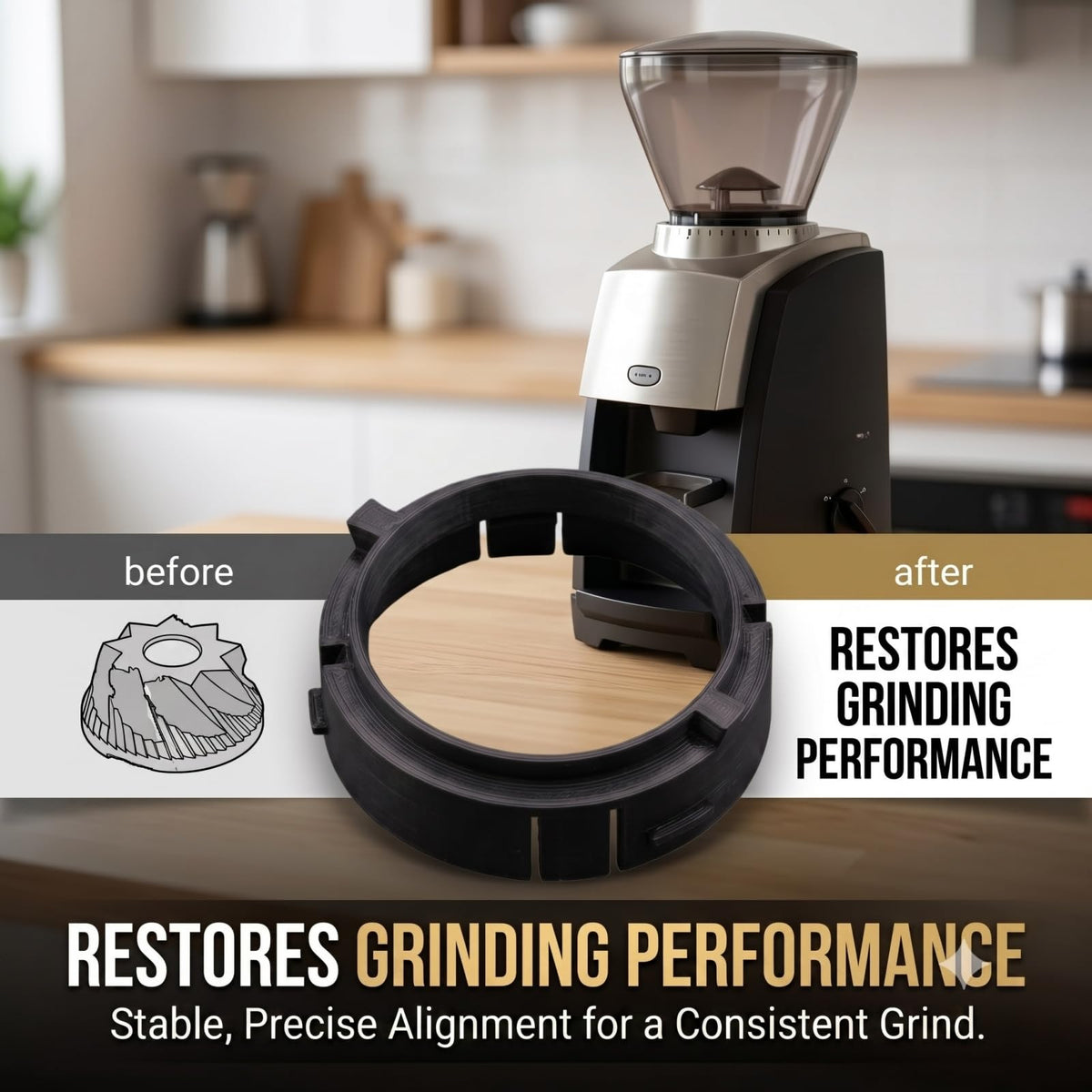 Burr Holder Compatible with Baratza Encore ESP Coffee Grinder