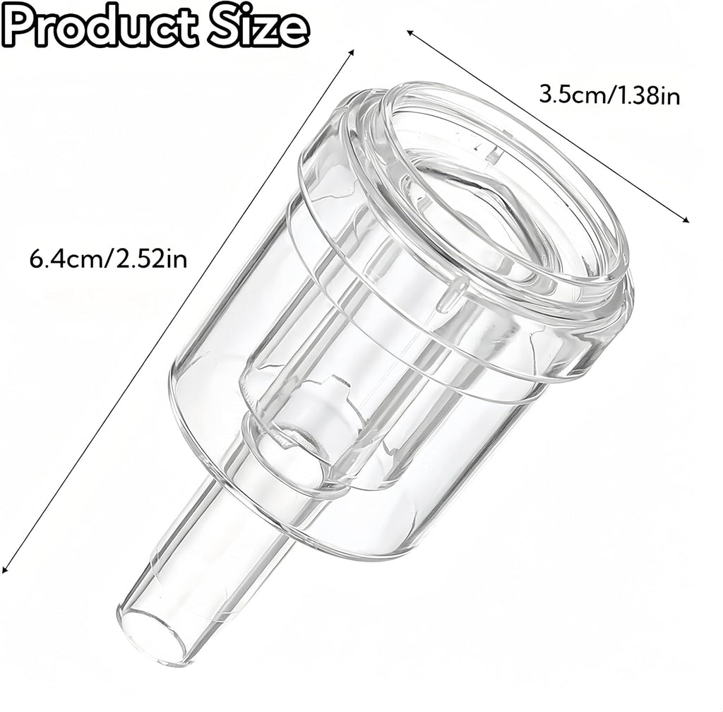 2-Piece Airlock 5-Pack with 3PCS #6 Stoppers, 5pcs Silicone Loops & 10PCS Grommets – Complete Fermentation Kit for
