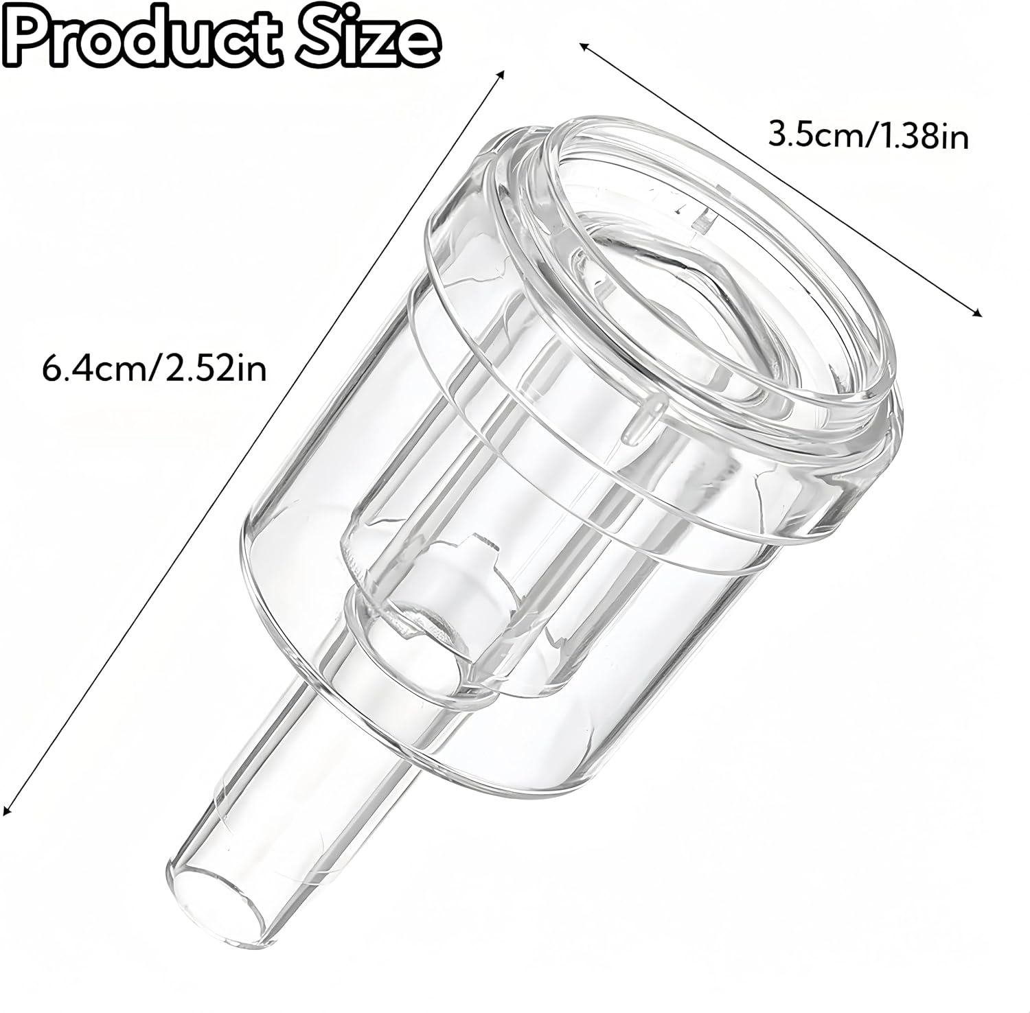 2-Piece Airlock 5-Pack with 3PCS #6 Stoppers, 5pcs Silicone Loops & 10PCS Grommets – Complete Fermentation Kit for