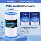 C-5345 SPA Filter Replaces PLBS50 2PACK