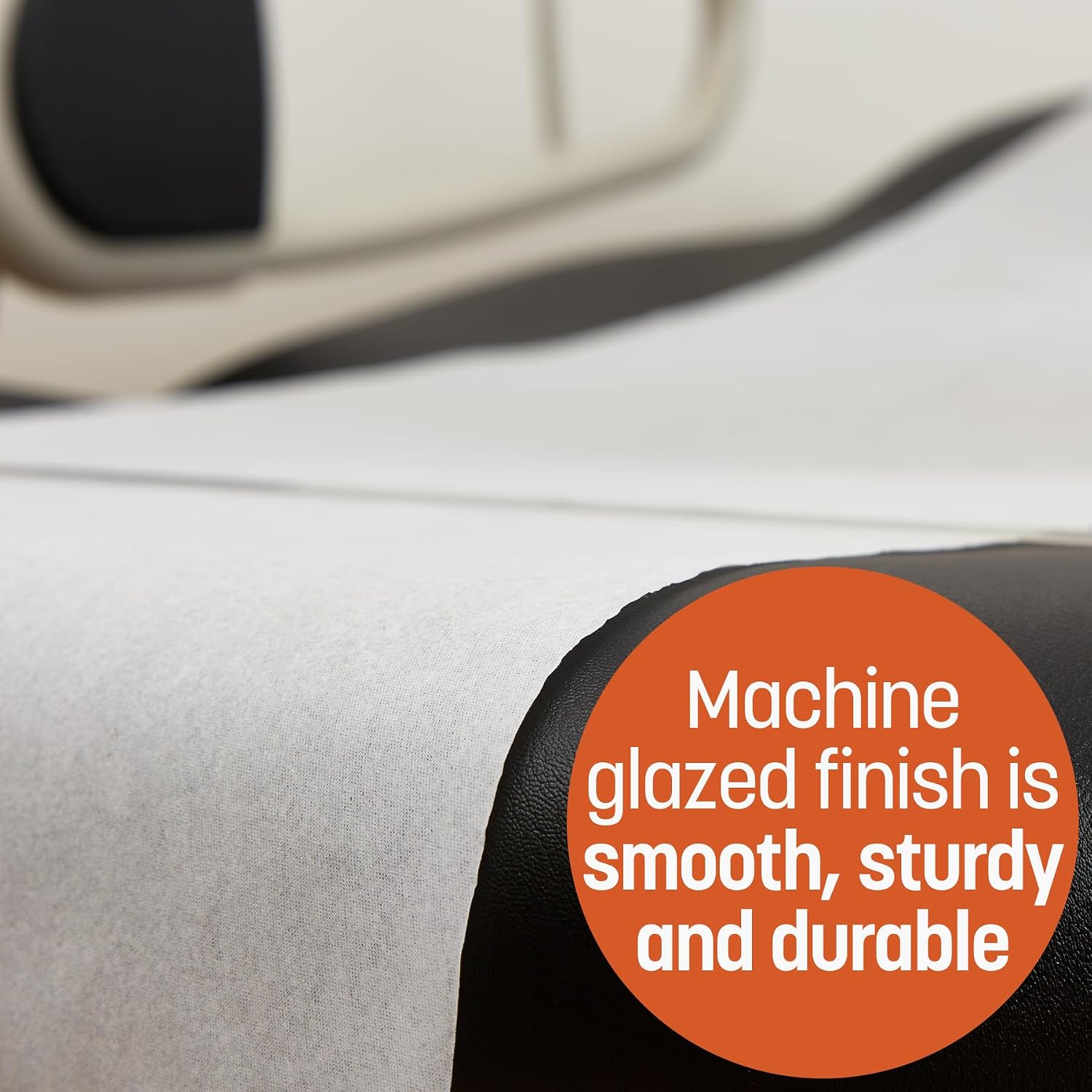 Headrest Exam Table Paper, Smooth, 8.5" x 225", 12 Rolls/Case, Disposable Medical Table Paper for Chiropractors