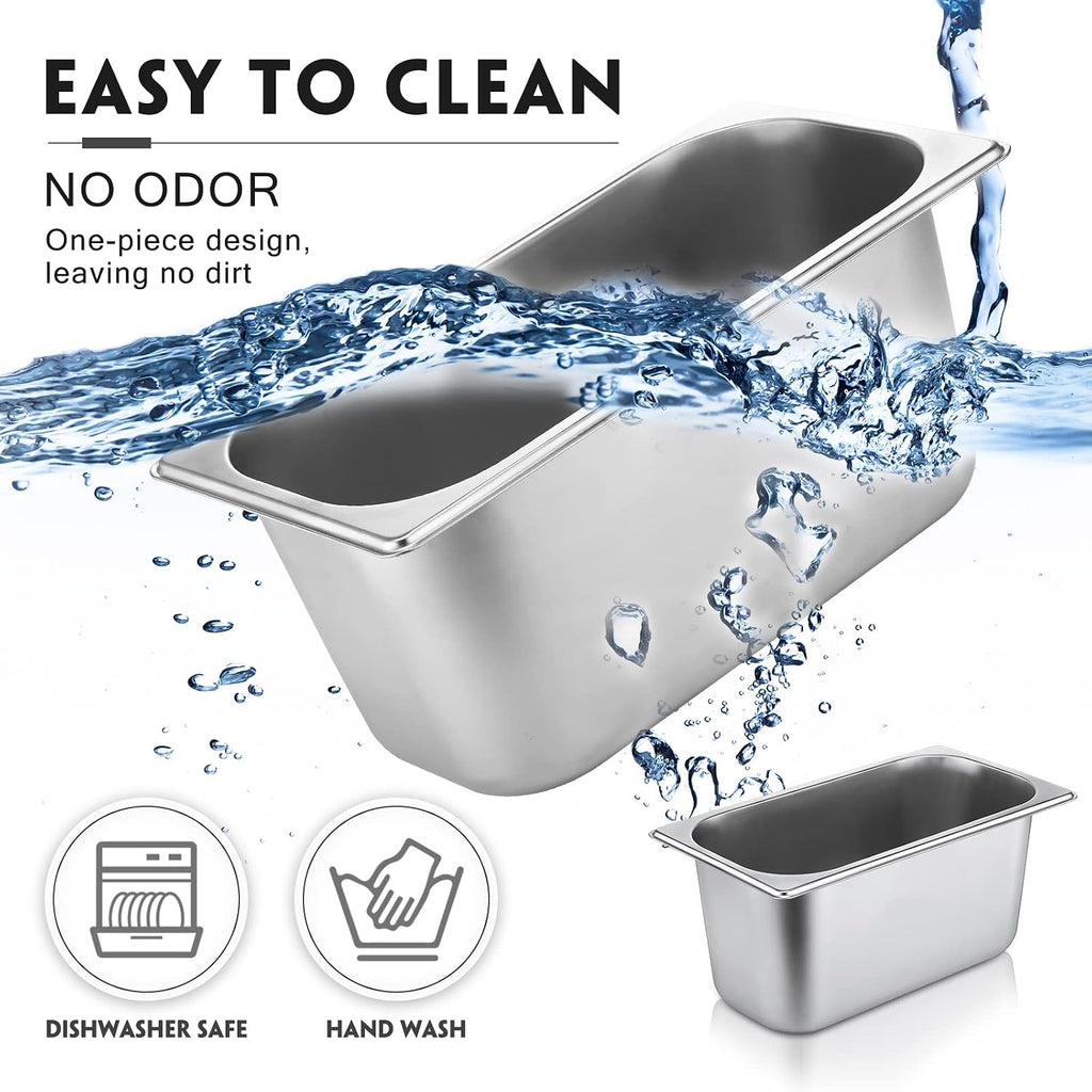 10 Pack Stainless Steel Steam Table Pans