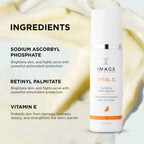 VITAL C Hydrating Facial Cleanser & Vitamin C, 6 Fl Oz