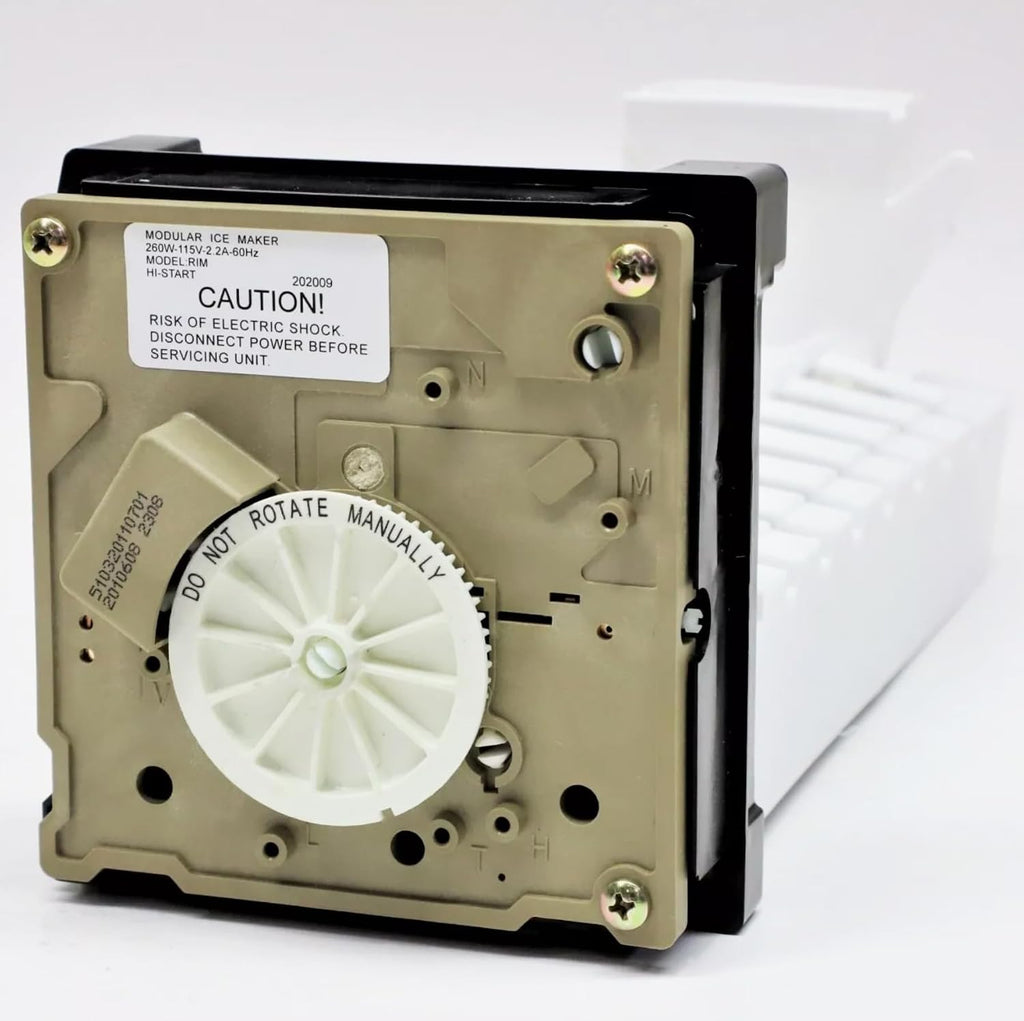 Refrigerator Ice Maker Assembly Replaces for Whirlpool WRX735SDHZ03, GI6FARXXY03, WRX735SDHW01, WRF555SDHV03, GI6SDRXXY01, GI5FSAXVY04, GI0FSAXVY07, GI5SVAXVQ02, GI6SARXXF03 Refrigerator
