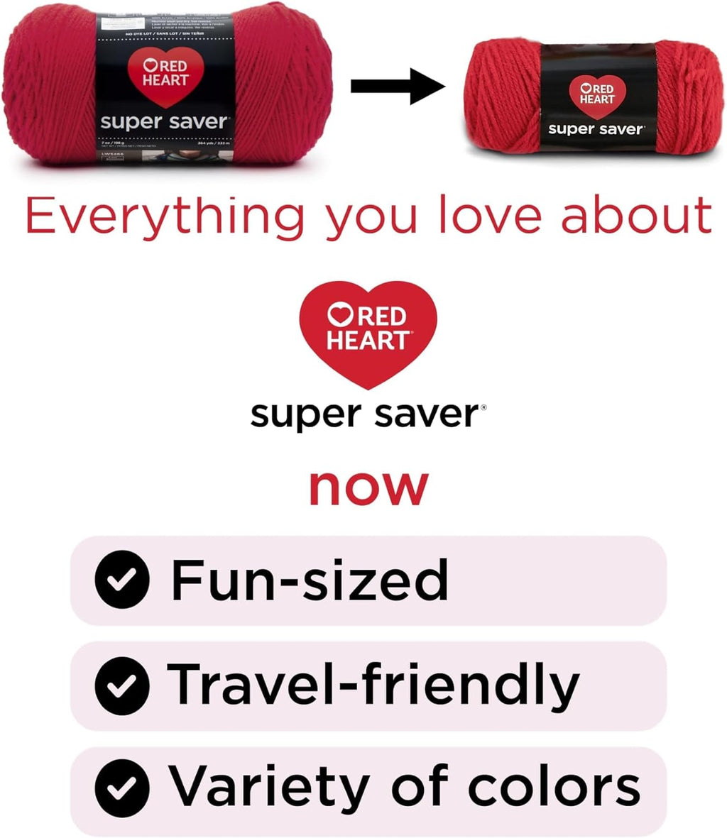 Super Saver Super Yarn Craft Kit for Crochet & Knitting & Amigurumi Projects