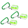 WORKPRO 3-Pack Mini Pocket Tool Spirit Level with Keychain