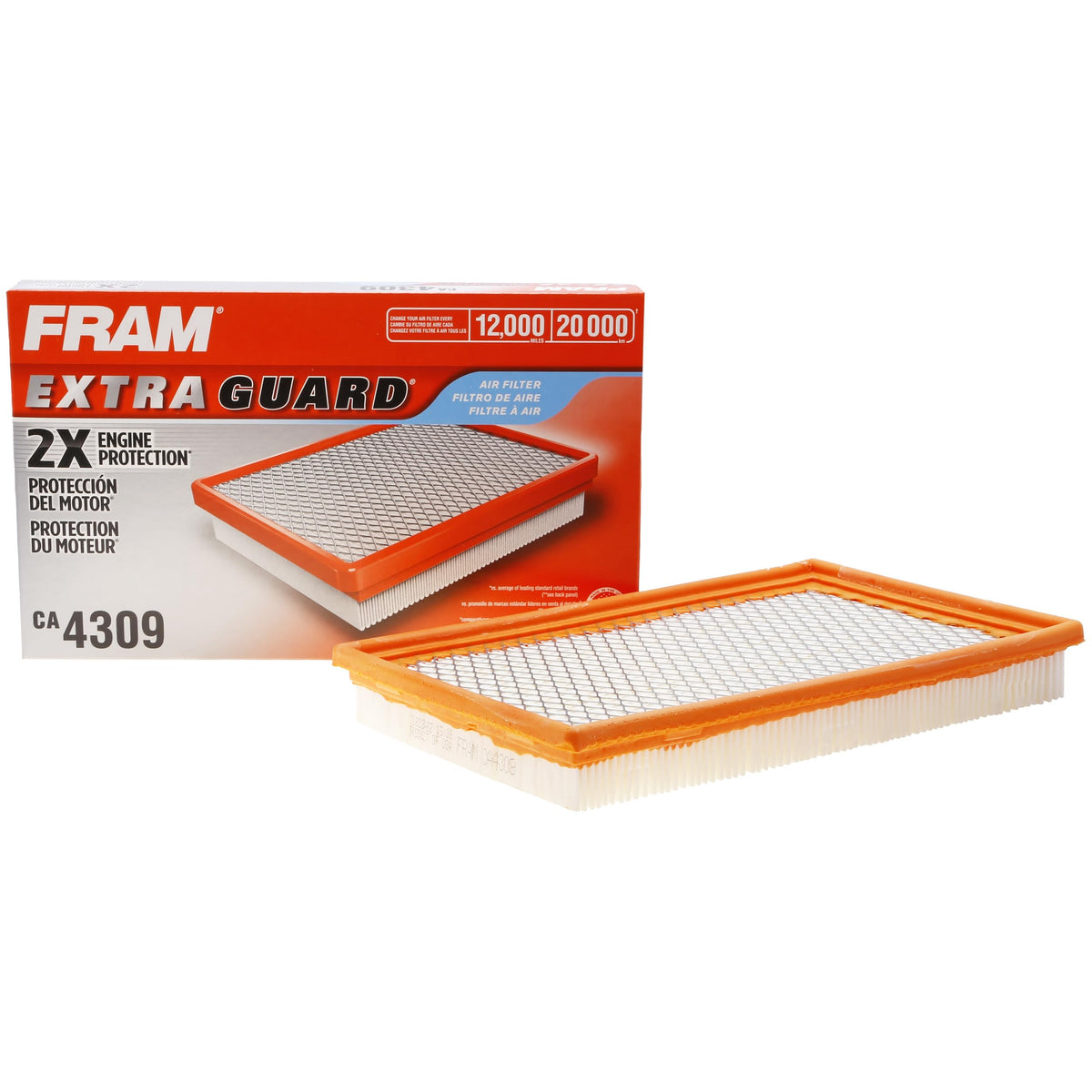 FRAM CA4309 Extra Guard Engine Air Filter