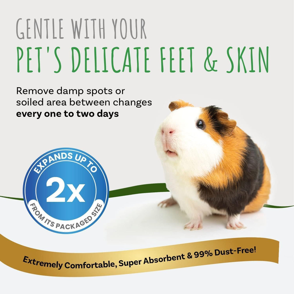 Premium Natural Aspen Bedding, Animal Bedding for Small Indoor and Outdoor Pets, Made in the USA, Size 41 L Pack