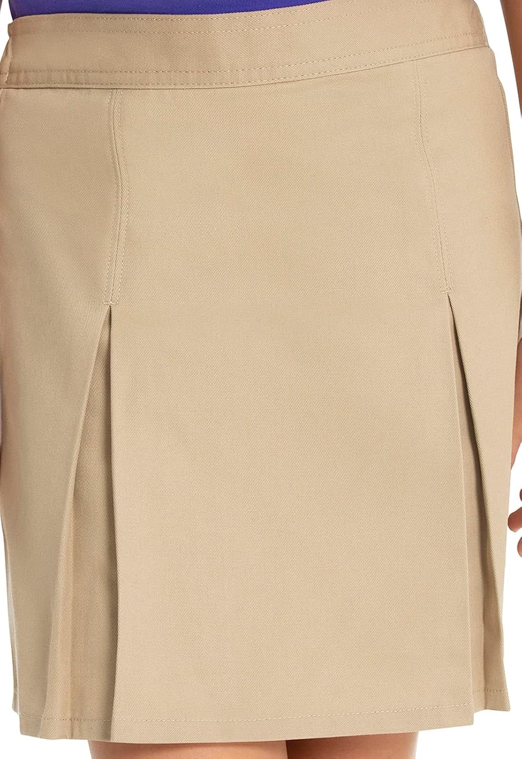 Classroom Uniforms Women’s Junior Pleated Scooter Skirt | Junior Fit, Four-pleat Front, Two Flat Seams, Side Zip