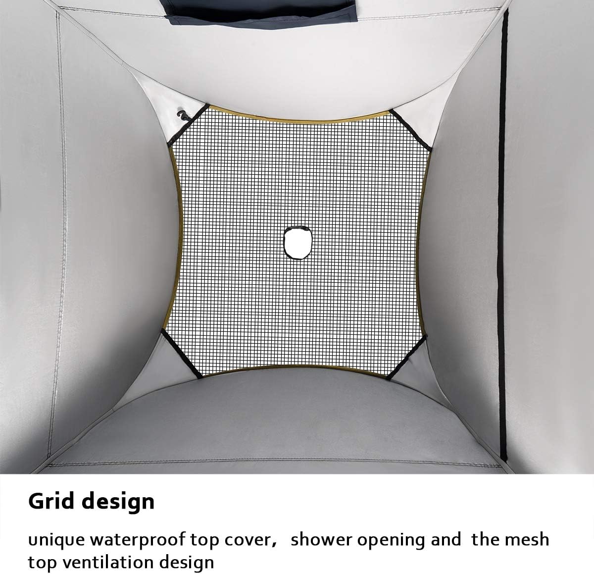 Pop Up Changing Tent 83" x 48" x 48", 6.9FT Upgrade Shower Tent, Portable Changing Room, Shower Tents for Camping