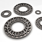 uxcell TC411 Thrust Needle Roller Bearings with Washers 1/4" Bore 11/16" OD 5/64" Width 5pcs