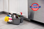 Rough and Rugged All-Purpose Cleaning Caddy, Grey/Black 2 Count (CD0170)