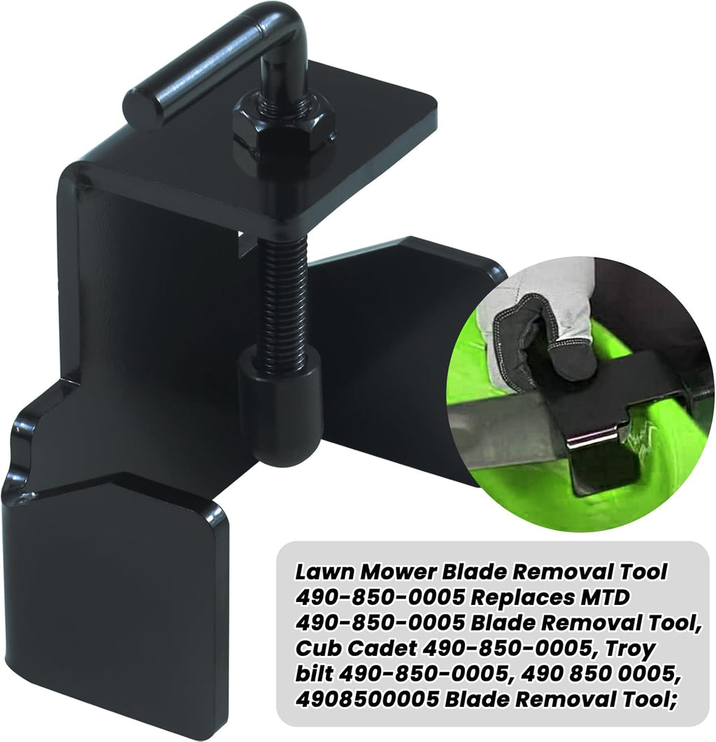 Riding Lawn Mower Blade Removal Tool with Blade Sharpener Balancer | Replaces MTD 490-850-0005 Blade Removal Tool