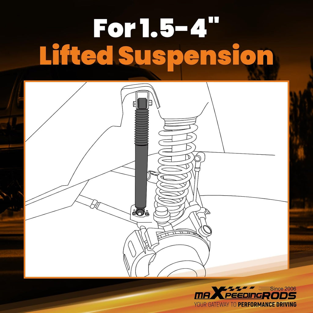 maXpeedingrods 1.5-4" Front Shocks for Ford F-250 F-350 4WD 1999-2004
