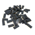 Female Pin Header 2.54mm Pitch 8Pins Single Row 50Pcs