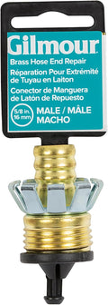 Gilmour Heavy Duty Brass Male Clinch Coupling