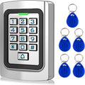Universal Wired Access Control Keypad, PIN Code & ID Card Metal Door Keypad | 12V DC Door Key pad, IP68 Waterproof