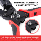 Knoweasy Weather Pack Crimp Tool for AWG 24-14 Delphi Weather Pack Terminal