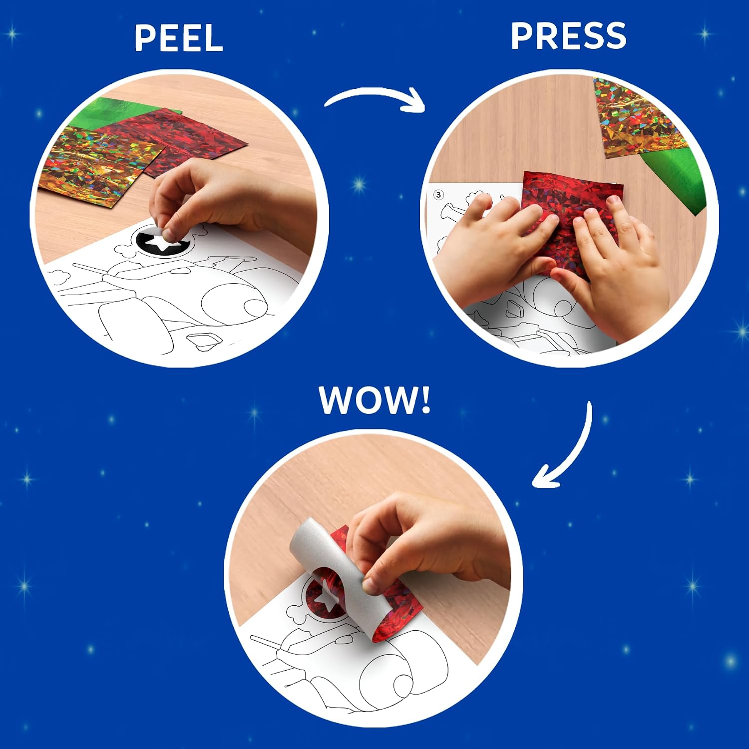 Foil Fun – PAW Patrol, Mess-Free Art & Craft Kit for Kids | DIY Creative Activity, Travel Toys, Gifts for Fans of