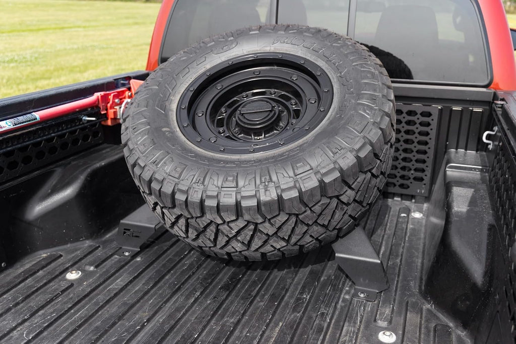 Bed Mount Spare Tire Carrier for Toyota Tacoma Trucks (2016-2023) - Fits up to 40" Tires, Off-Road Spare Tire Holder