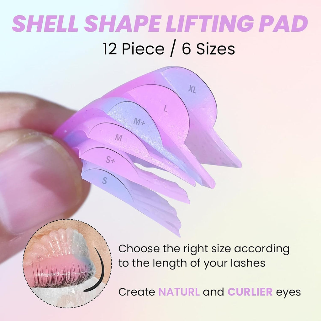 Lash Lift and Black Kit, Full Tube Design Brow Lamination Kit Salon Grade Instant Curling & Coloring With Detailed