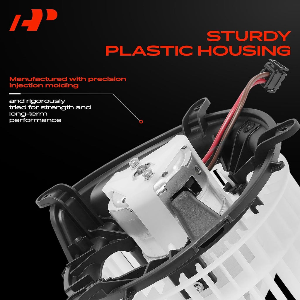 A-Premium Front HVAC Heater Blower Motor with Fan Cage