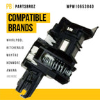 Dishwasher Door Latch for Whirlpool WDF340PAMB0