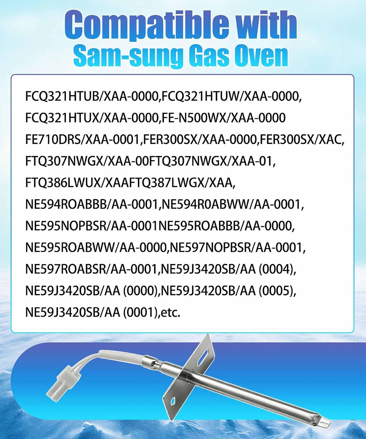 DG32-00002B EBG61305805 Range Oven Temperature Sensor Probe