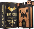 Bat Houses for Outdoors – Gothic Bathouse for Outdoors Hanging – Large 2-Chamber Bat Cave for Up to 80 Bats –