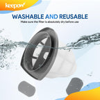 2033 Vacuum Filter Set Compatible with Bissell Featherweight