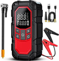 Jump Starter with Air Compressor,Car Battery Jump Starter (9.0 Gasoline/6.5L Diesel) with 150PSI Digital tire