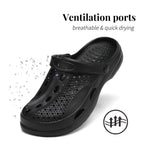 Men & Women Clogs with Arch Support Lightweight Garden Shoes