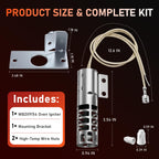 JGBP35WEA5WW JGRS14BEW3BB JGBP30WEW1WW JGBP26WEH2WW Gas Oven Igniter kit