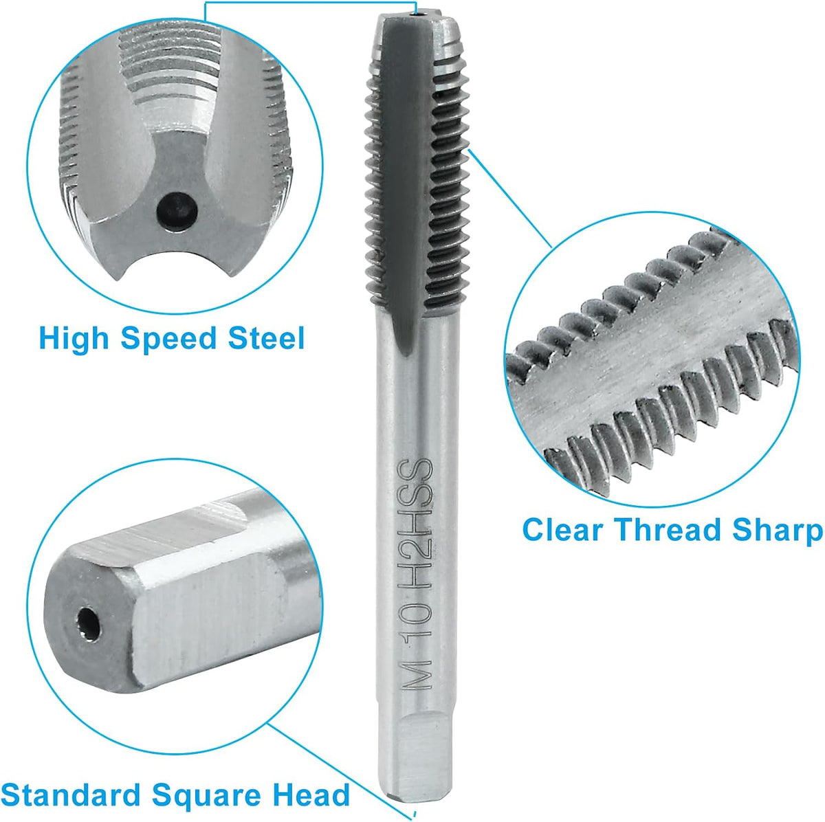 M10x1.5 Tap And Die Set, HSS Metric Threading Tool