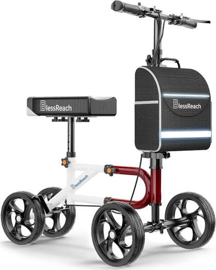 Lightweight Knee Scooter for Adults for Foot Injuries,Knee Pad