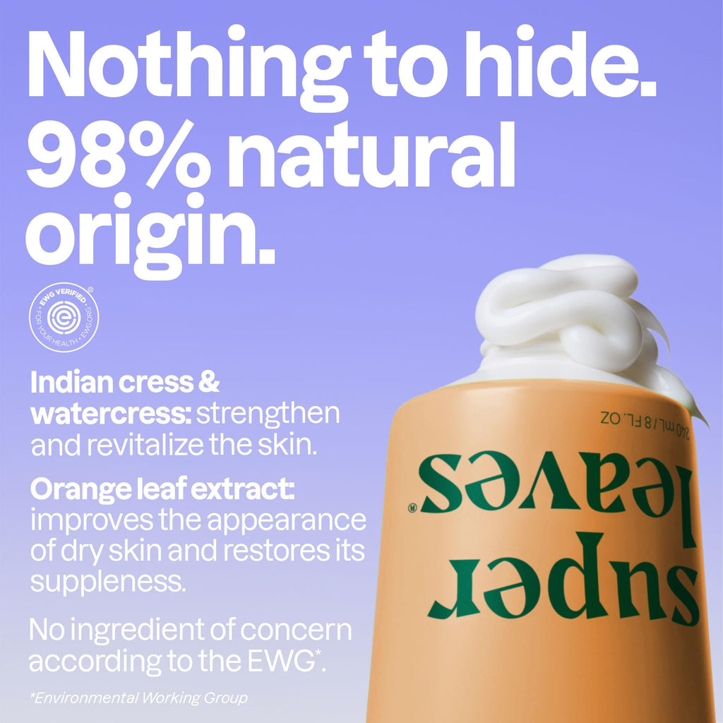 Face & Body Lotion, Orange Blossom & Eucalyptus, 8 Fl Oz