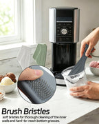Ice Cream Maker Cup Cleaning Brush for Ninja (White)