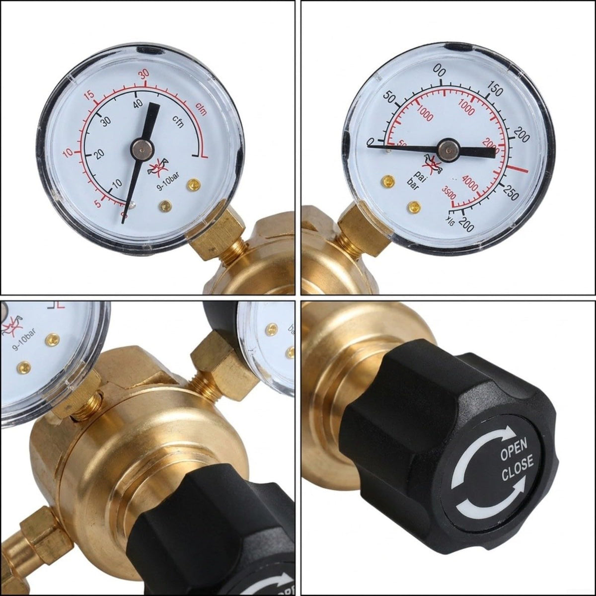 Dual-Gauge Welding Regulator