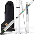 Hydrometer - for Home Brew Beer, Wine, Mead and Kombucha - Deluxe Triple Scale Set, Hardcase and Cloth - Specific