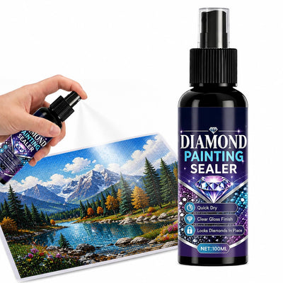 Diamond Painting Sealer Spray, Quick Dry Clear Diamond Fixing Sealan，2
