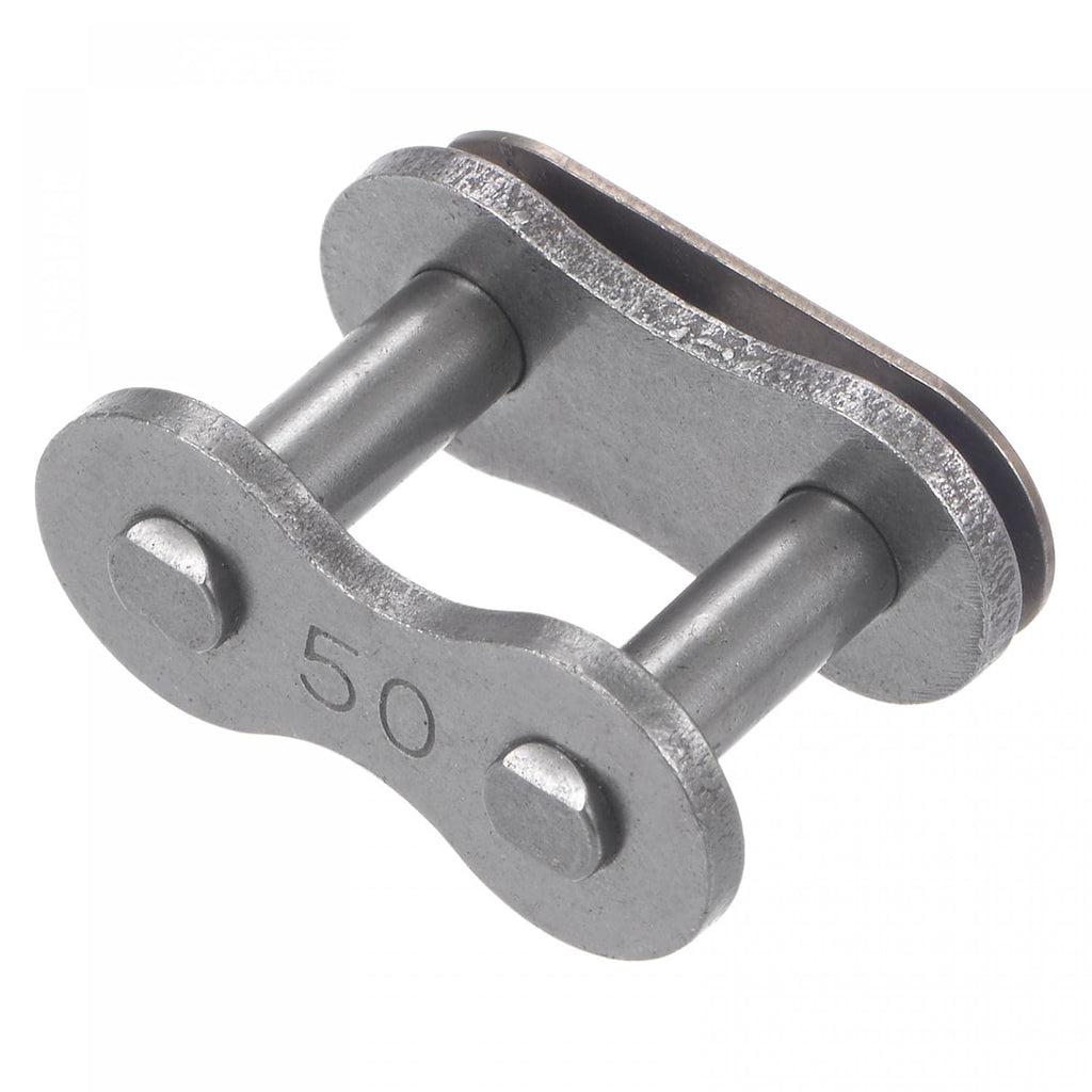 uxcell 5Pcs #50 Chain Master Connector Link Roller, 5/8" Pitch Carbon Steel, Standard Connecting Split Links for 10A Chain