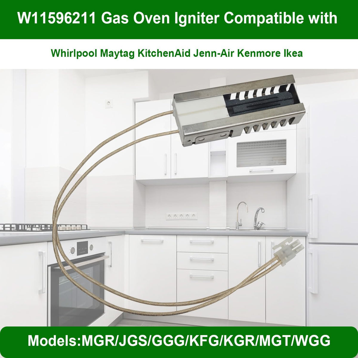 W11596211 7432P143-60 Gas Range Oven Ignite Replacement