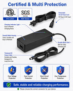 42V Replacement for Segway Ninebot Electric Scooter Charger,SGS Safe,9.8ft