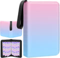 9 Pocket Trading Card Binder, 900 Card Capacity, Pink