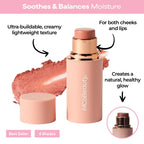 Baby Face Cream Blush Stick - Charley - Cheek & Lip Tint Stick
