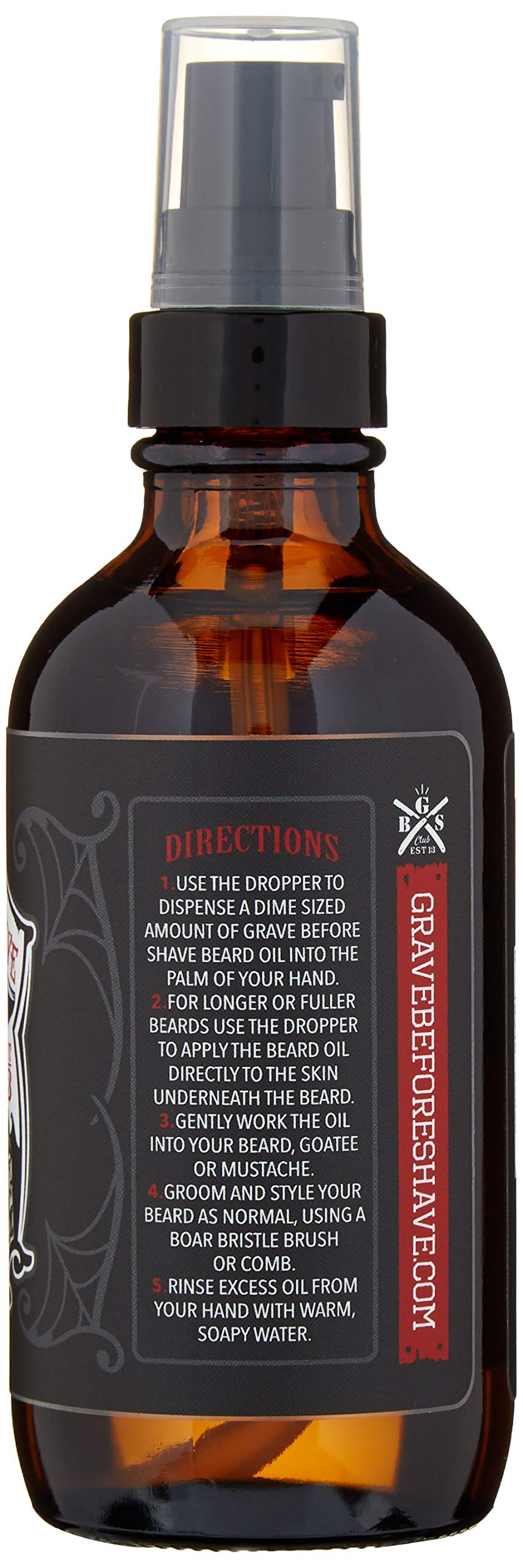 Beard Oil (Bay Rum Scent) 4 Oz. Bottle