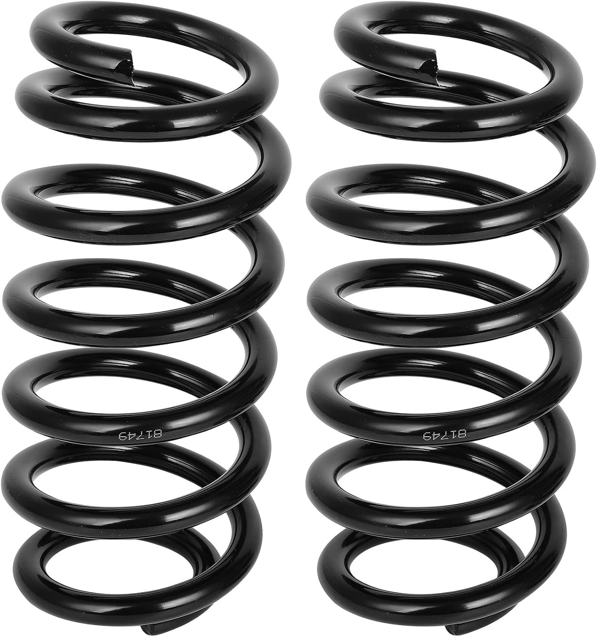 ECCPP 2PCS Rear Coil Springs Suspension Coil Spring Set 81749 for Toyota