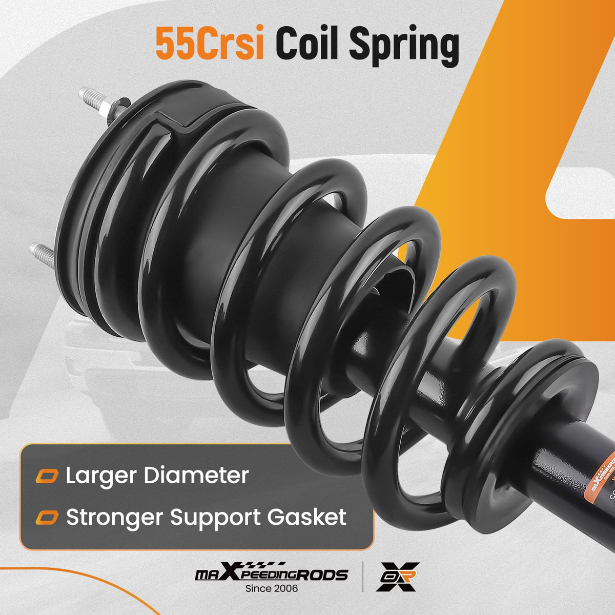 maXpeedingrods 2Pcs Front Strut for Chevy Silverado 1500 2007-2013