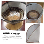 Reusable Stainless Steel Coffee Filter Screen for 1-4 Cups