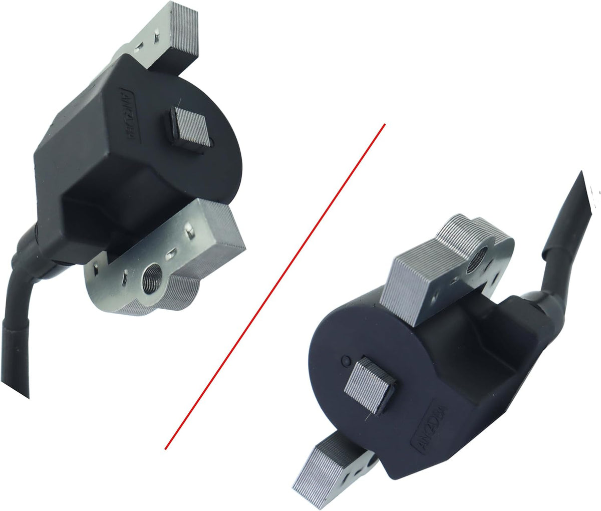 2 Pack of 139-0720 136-7883 Ignition Coil Module Compatible with Toro TimeCutter Exmark Series Riding Lawn Mowers with Spark plug Replace # 127-9216
